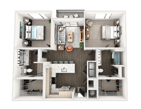 2 bed 2 bath E at The Wren Apartments, Lawrenceville  30043